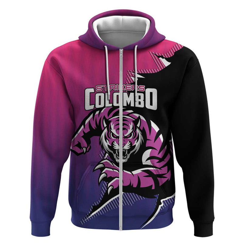 Custom Colombo Cricket Strikers Strike To Conquer Hoodie