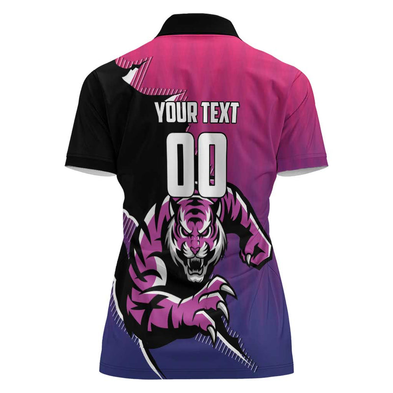 Custom Colombo Cricket Strikers Strike To Conquer Women Polo Shirt