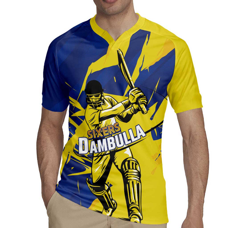 Custom Dambulla Cricket Sixers Ignite The Pride Rugby Jersey