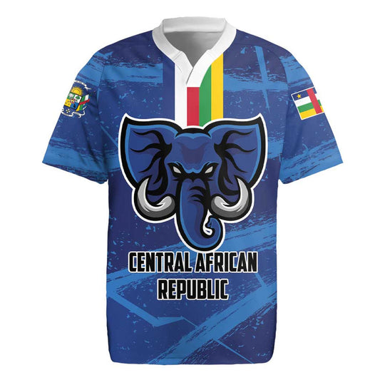 Custom Central African Republic Football Go Les Fauves Rugby Jersey