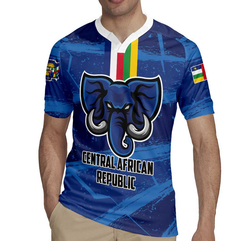 Custom Central African Republic Football Go Les Fauves Rugby Jersey