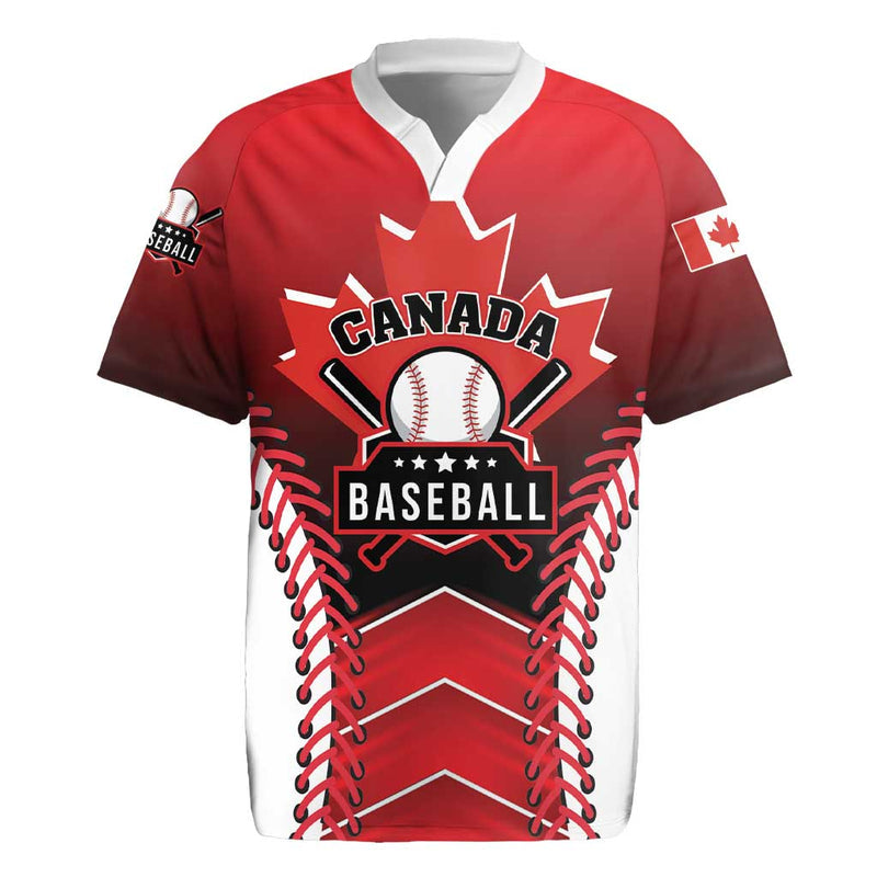 Custom Canada Baseball Go Champion The Maple Leaf Rugby Jersey