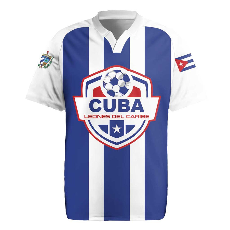 Custom Cuba Football Los Leones Del Caribe Rugby Jersey