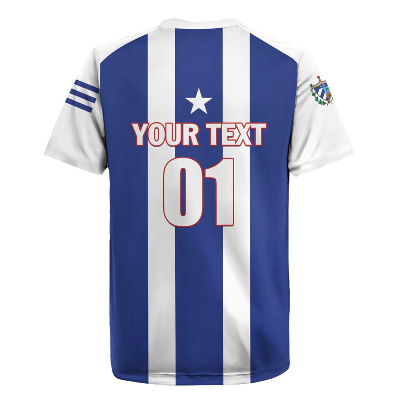 Custom Cuba Football Los Leones Del Caribe Rugby Jersey