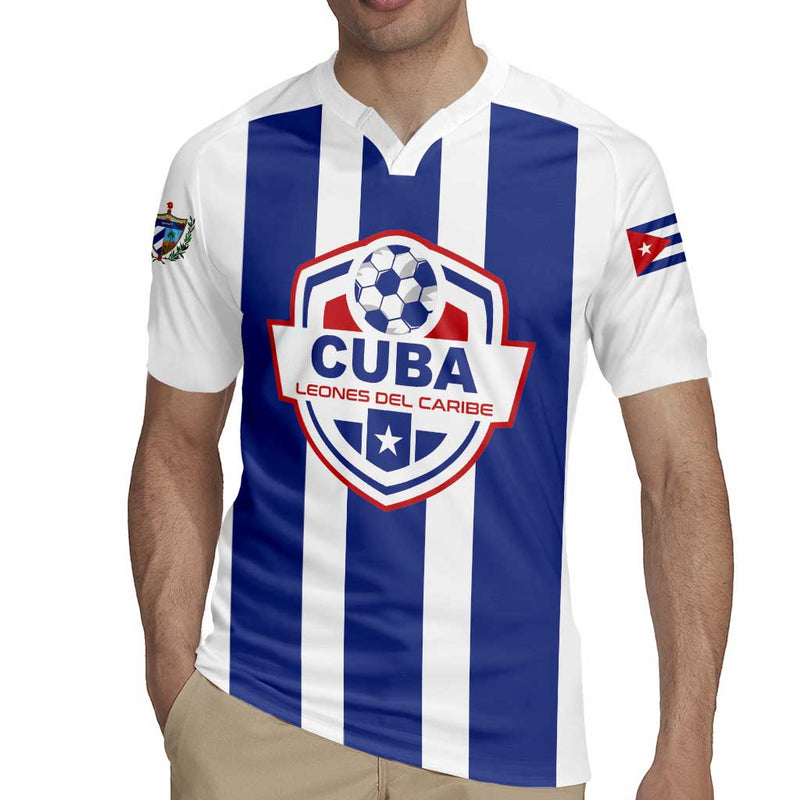 Custom Cuba Football Los Leones Del Caribe Rugby Jersey