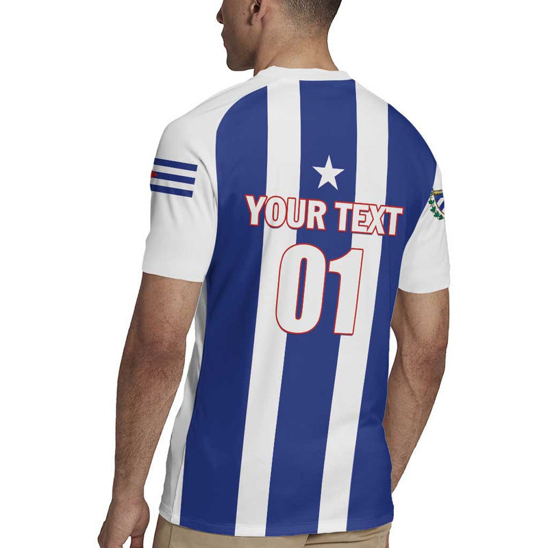 Custom Cuba Football Los Leones Del Caribe Rugby Jersey
