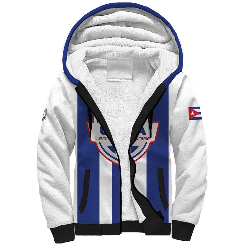 Custom Cuba Football Los Leones del Caribe Sherpa Hoodie