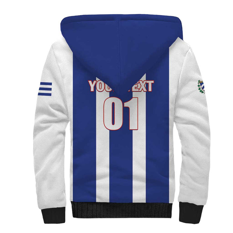 Custom Cuba Football Los Leones del Caribe Sherpa Hoodie