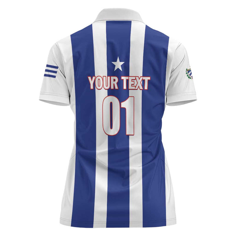 Custom Cuba Football Los Leones del Caribe Women Polo Shirt