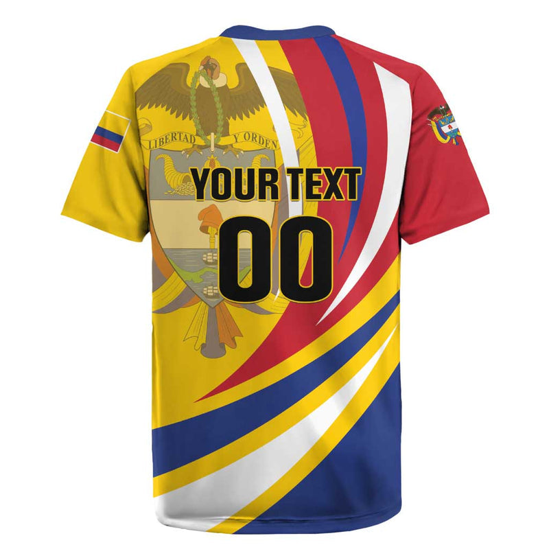 Custom Colombia Rugby Los Tucanes Go Champions Rugby Jersey