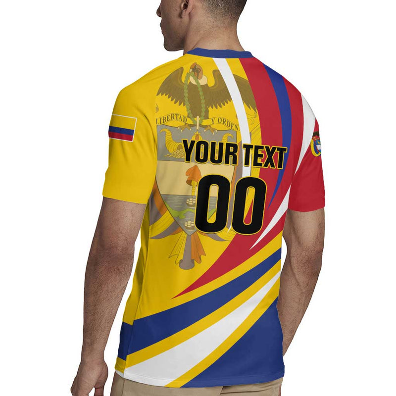 Custom Colombia Rugby Los Tucanes Go Champions Rugby Jersey