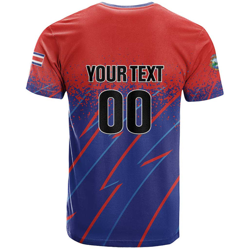 Custom Costa Rica Rugby Ticos Go Champions T Shirt