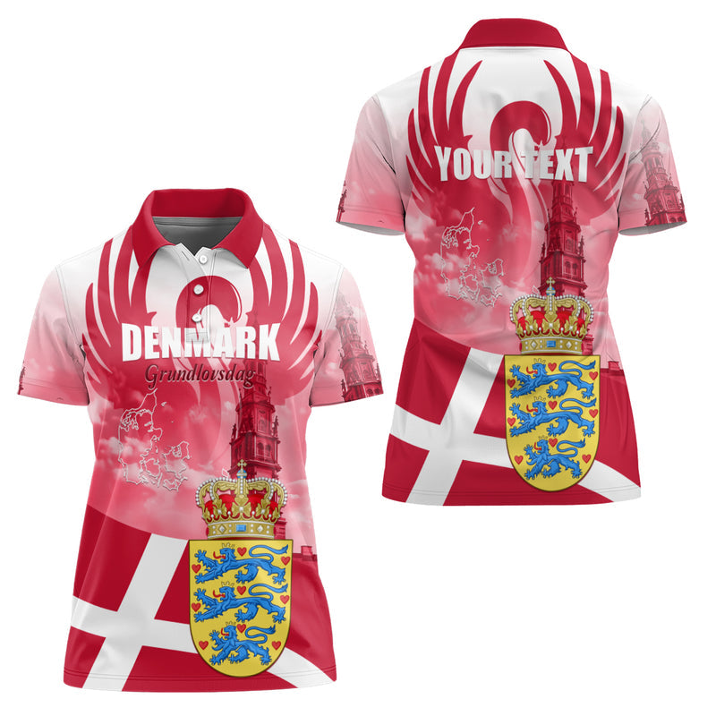 Denmark Constitution Day 2024 Grundlovsdag 5th June Women Polo Shirt