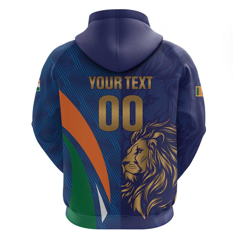 Custom Cricket India Vs Sri Lanka Simple Style Hoodie