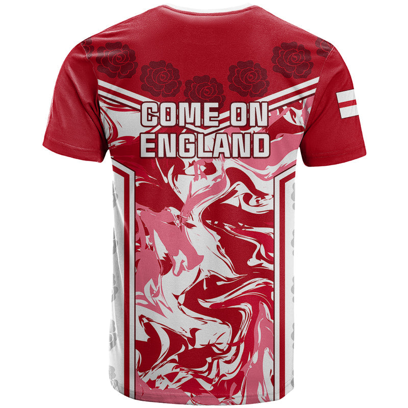 England Rugby The Red Rose Come On 2023 World Cup T Shirt
