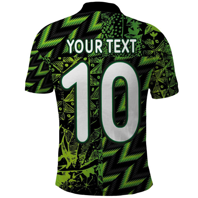 Custom Nigeria Football Super Eagles Champions Polo Shirt