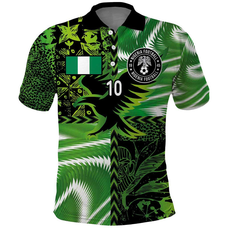 Custom Nigeria Football Super Eagles Spirit Polo Shirt