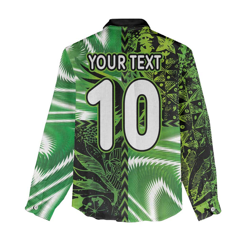 Custom Nigeria Football Super Eagles Spirit Women Casual Shirt