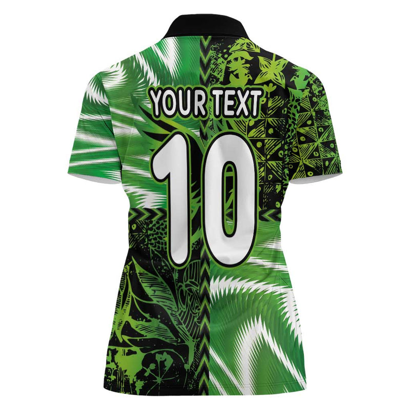 Custom Nigeria Football Super Eagles Spirit Women Polo Shirt