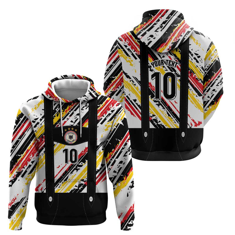Custom German Football Die Mannschaft-lederhosen Costume Style Hoodie