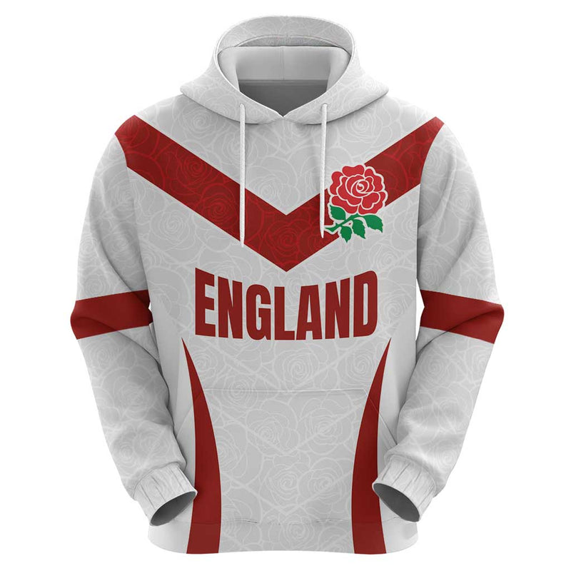 Custom England Rugby-The Red Rose Go Champions Hoodie