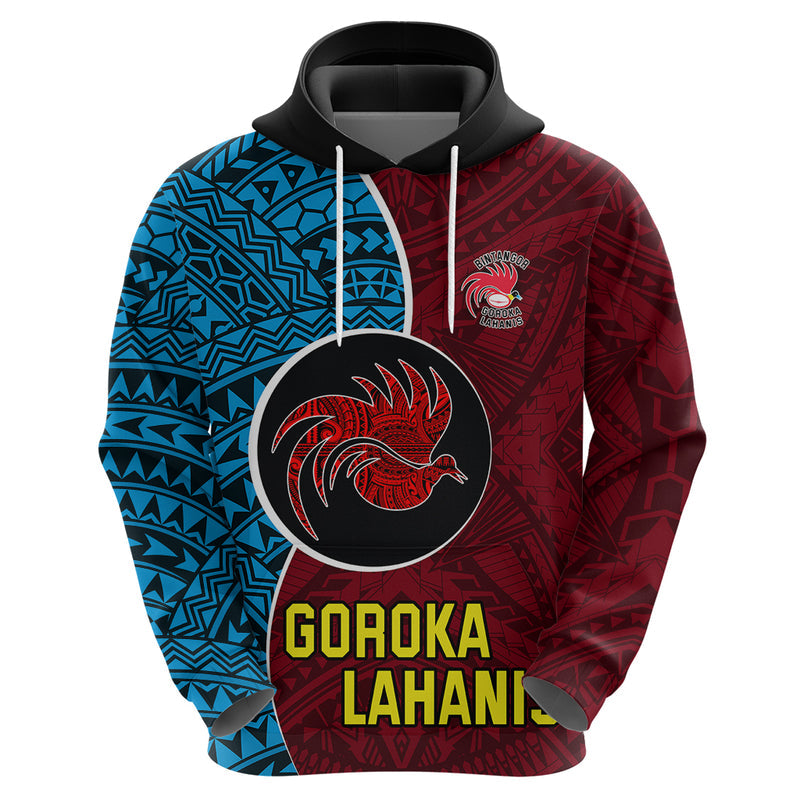 Custom Bintangor Goroka Lahanis Rugby Papua New Guinea Polynesian Tattoo Hoodie
