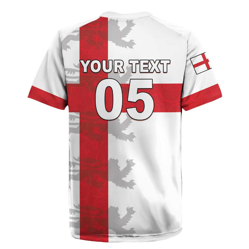 Custom England Rugby Vintage Style Rugby Jersey