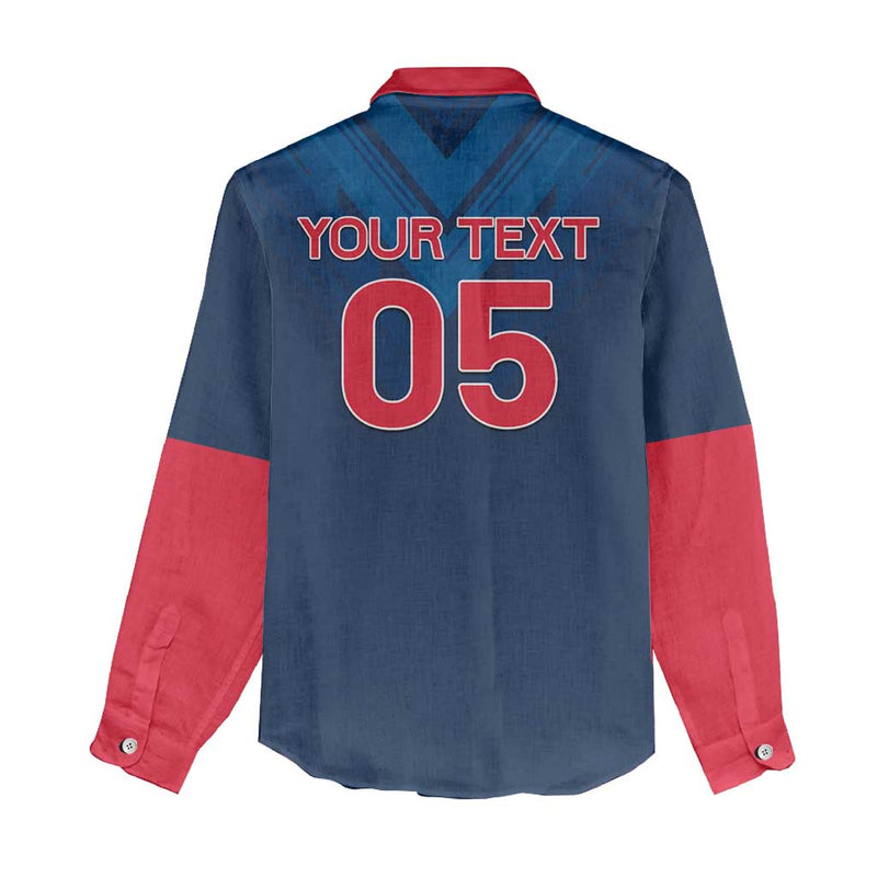 Custom Thailand Football Go Champions Women Casual Shirt