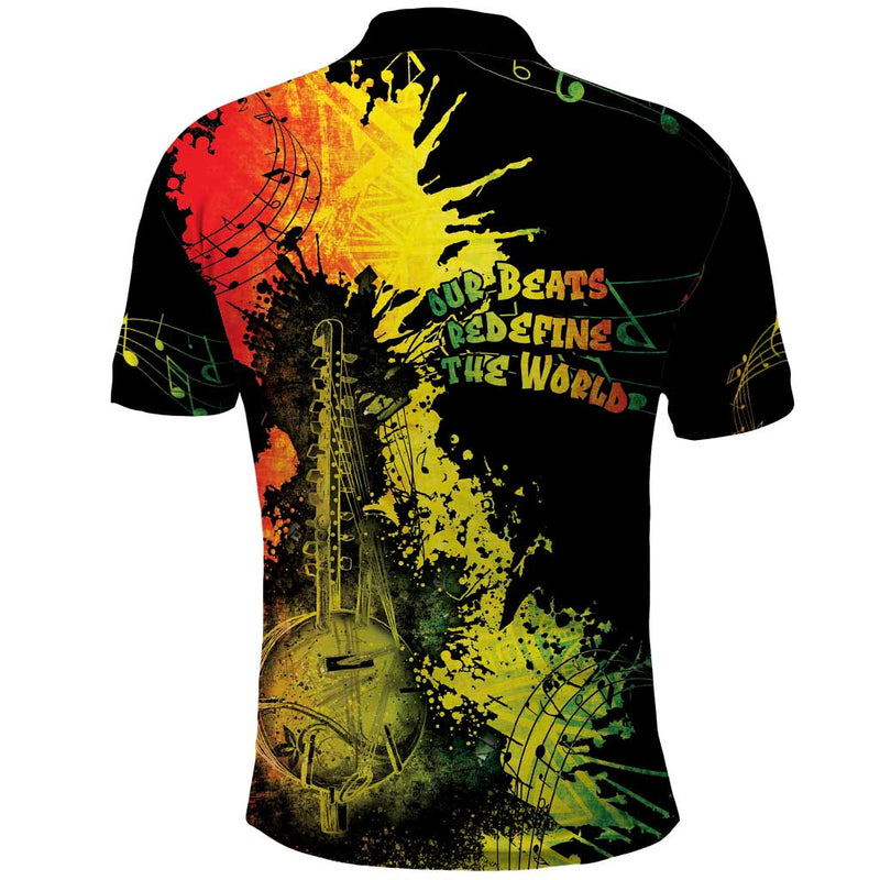 Afro Music Pride From Our Roots The World Finds Rhythm Polo Shirt