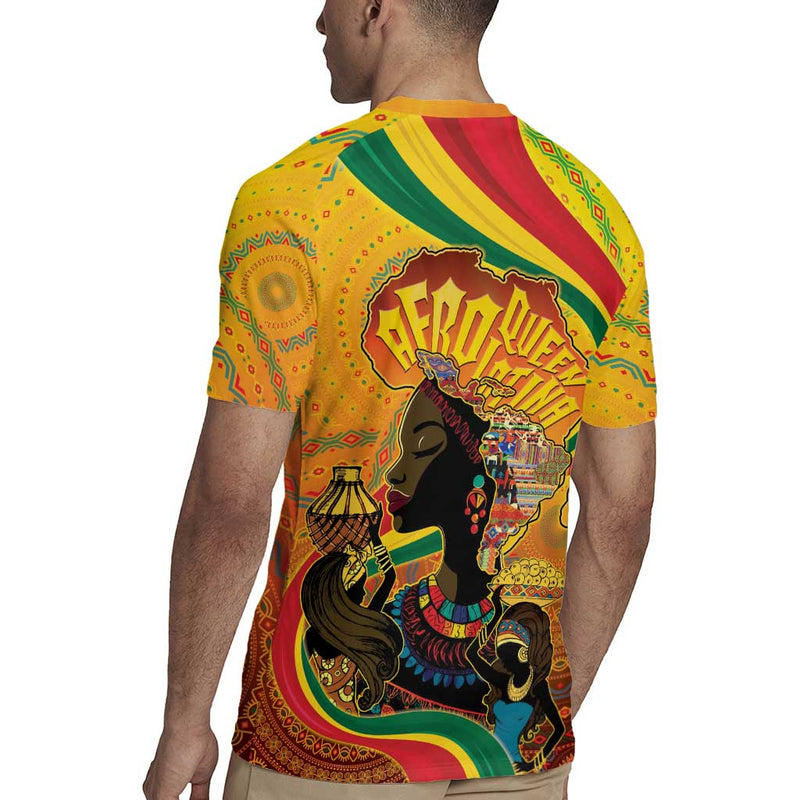 Afro Latina Queen The Beauty Of Black Women Rugby Jersey