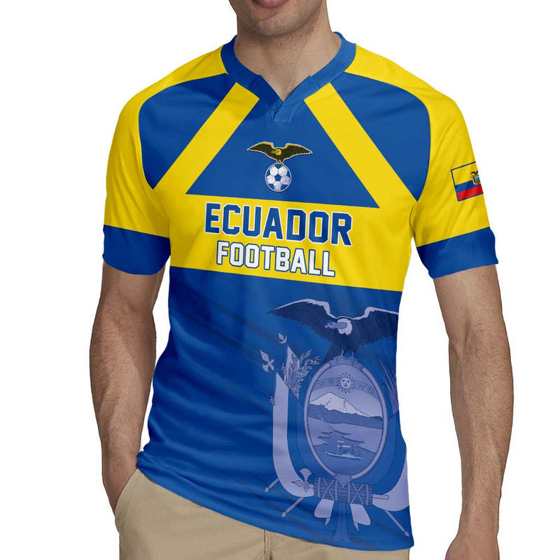 Custom Ecuador Football Go Champions Rugby Jersey