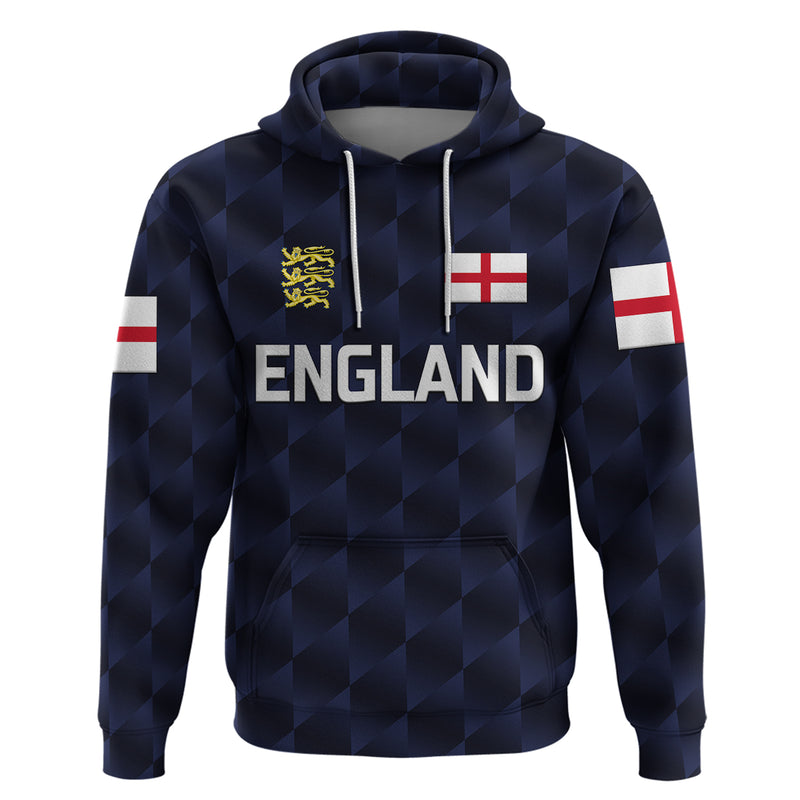 Custom England CrickeHoodie Unique Navy