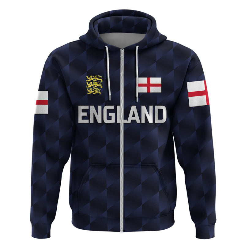 Custom England CrickeHoodie Unique Navy