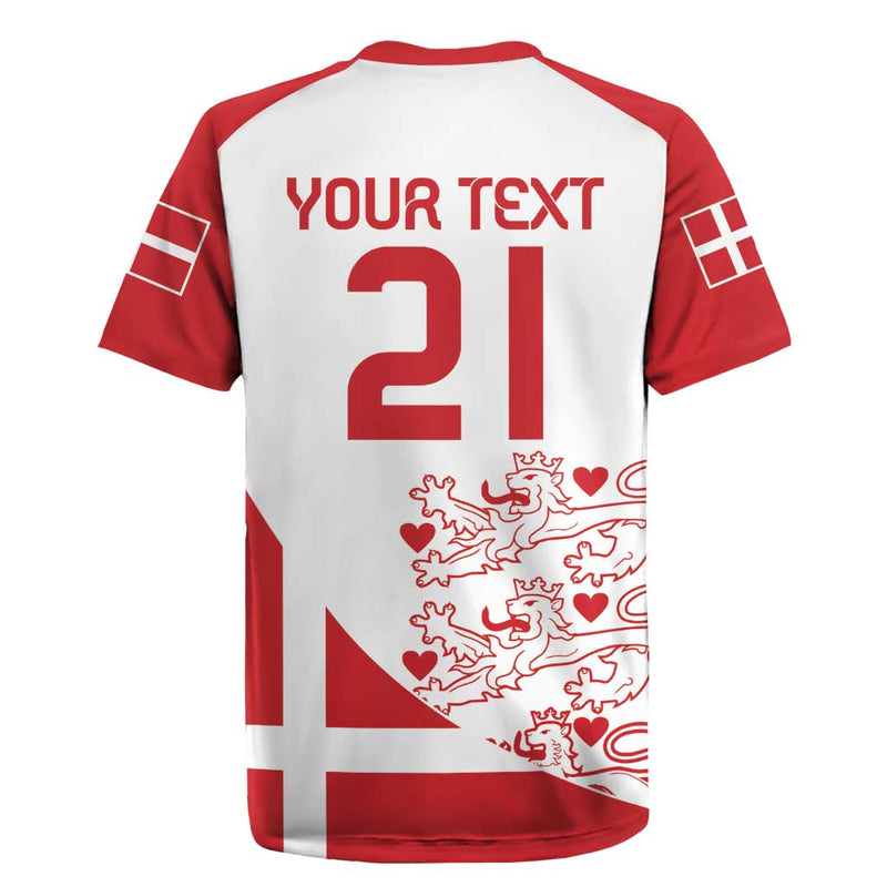 Custom Denmark Football Come On Danish Dynamite Rugby Jersey
