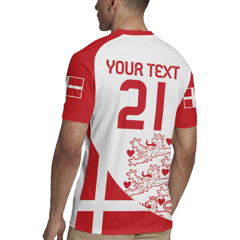 Custom Denmark Football Come On Danish Dynamite Rugby Jersey