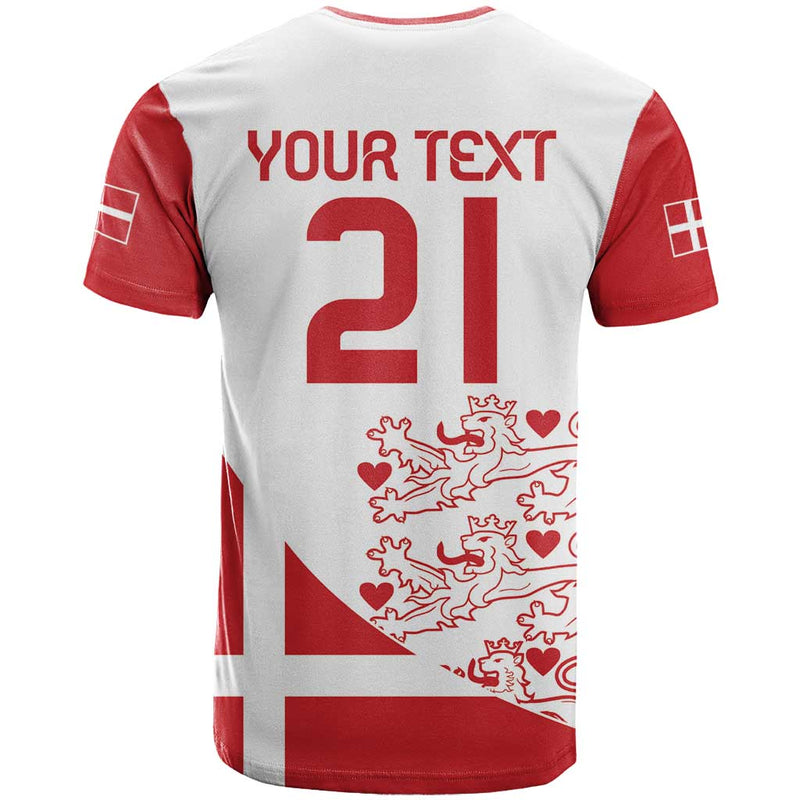 Custom Denmark Football Come On Danish Dynamite T Shirt