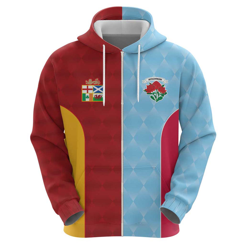 Custom British Lions Australia Waratahs Sporty Style Hoodie
