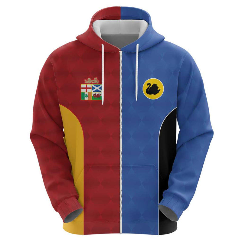 Custom British Lions Australia Western Force Sporty Style Hoodie