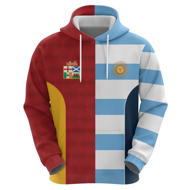 Custom British Lions-Argentina Sporty Style Hoodie