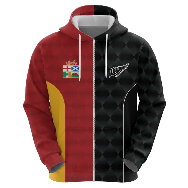 Custom British Lions New Zealand Sporty Style Hoodie