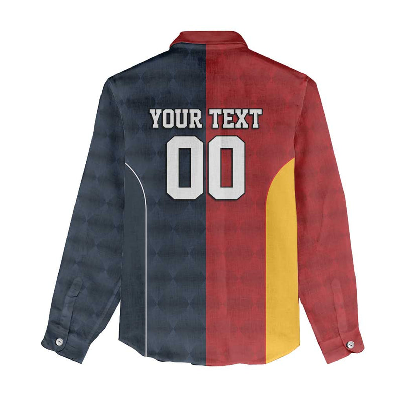 Custom British Lions Australia ACT Sporty Style Women Casual Shirt