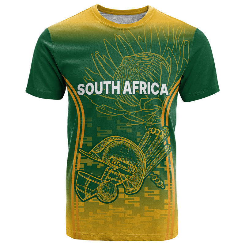 Custom South Africa Cricket Go Proteas World Cup Version 2023 Sproty T Shirt