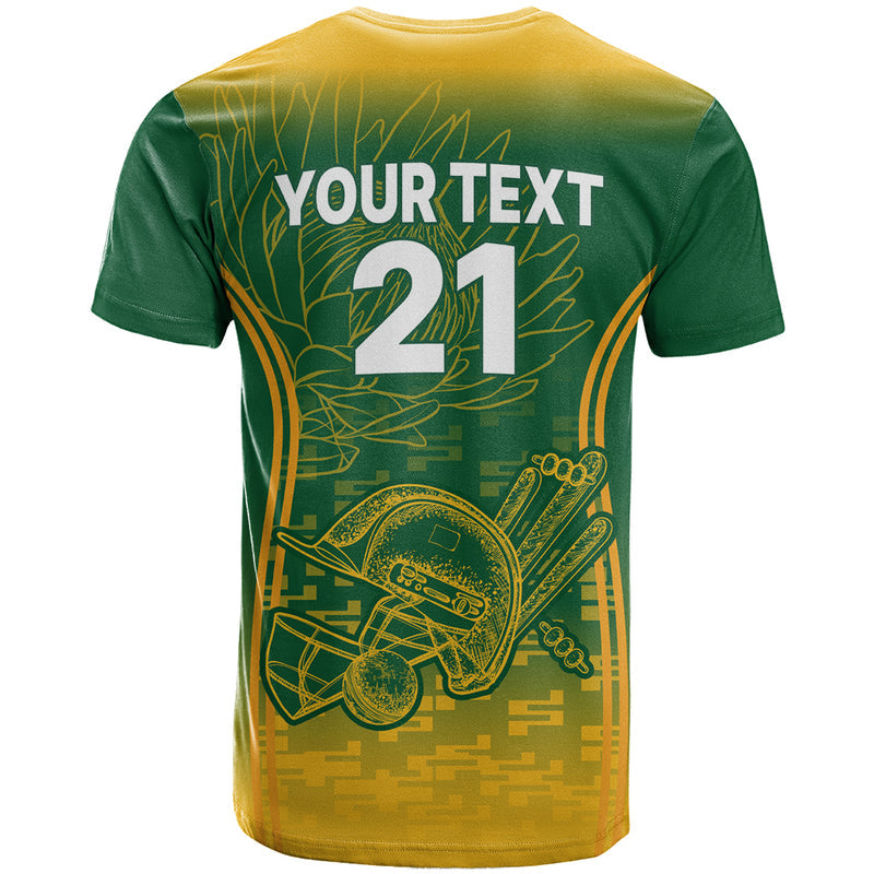 Custom South Africa Cricket Go Proteas World Cup Version 2023 Sproty T Shirt