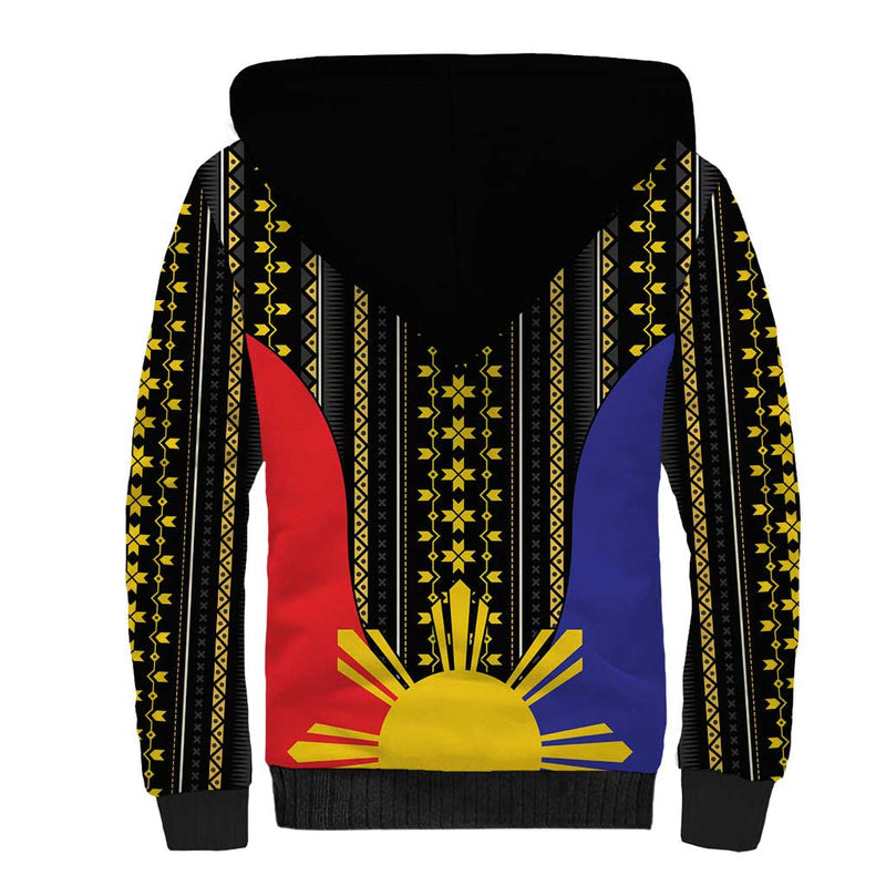 Afro Pinoy Blackapino Half Black Filipino Sherpa Hoodie