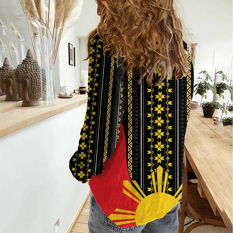 Afro Pinoy Blackapino Half Black Filipino Women Casual Shirt