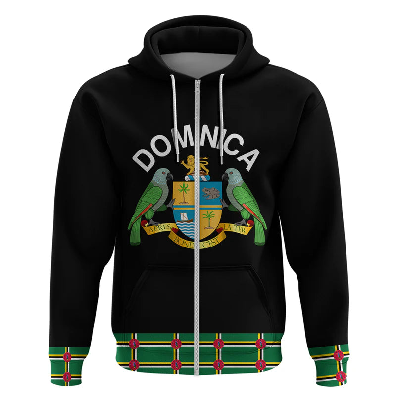 Custom Dominica Sisserou Parrot Hoodie Simple Style