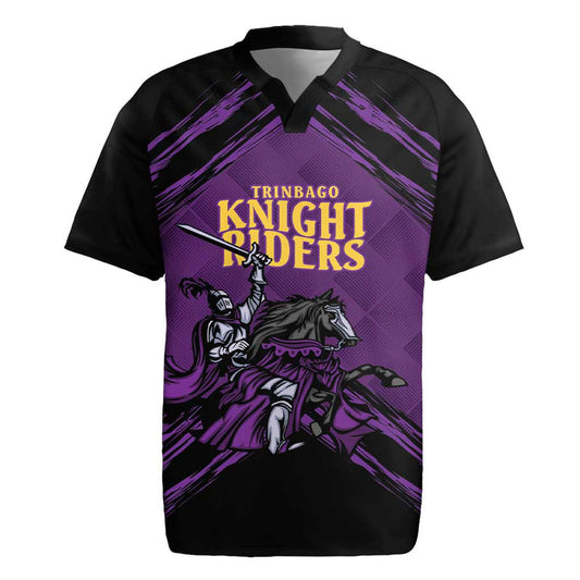 Custom Caribbean Cricket Trinidad And Tobago Cricket Tkr Champions 2025 Purple Edition Rugby Jersey