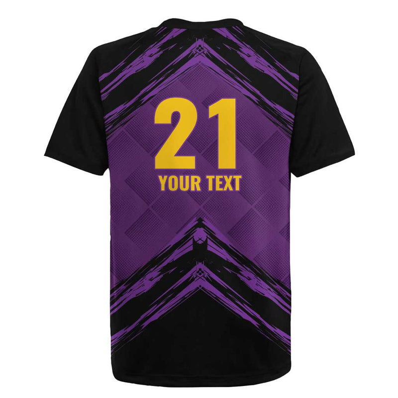 Custom Caribbean Cricket Trinidad And Tobago Cricket Tkr Champions 2025 Purple Edition Rugby Jersey