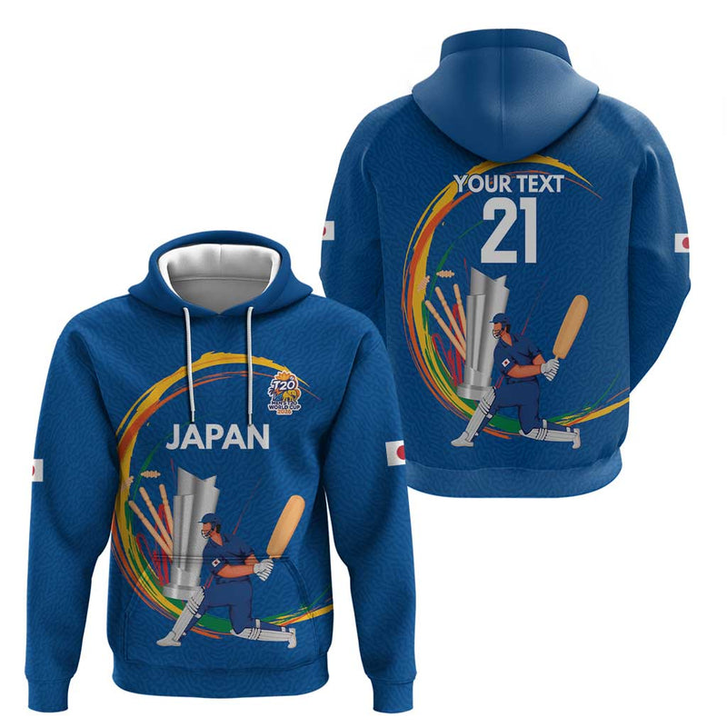 Custom Cricket Japan East Asia-Pacific Hoodie Japan Momentum Unleashed