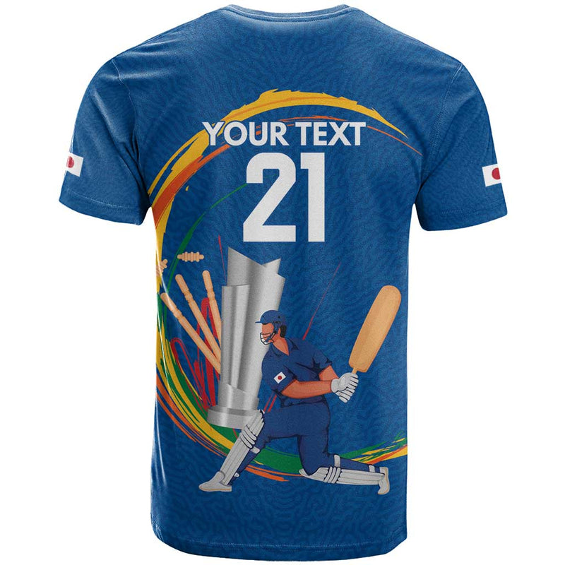 Custom Cricket Japan East Asia-Pacific T Shirt Japan Momentum Unleashed